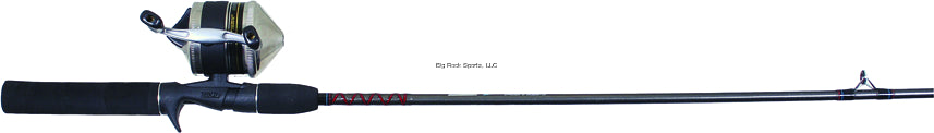 Zebco 33 Spincast Combo 5'6 2pc Rod,Ceramic Guides, St. Handle