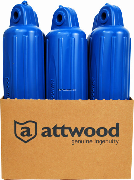 Attwood Softside Oval Boat Fender 4"x16" Blue
