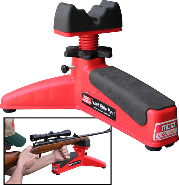 MTM FRR-30 Front Rifle Rest & Handgun Pistol Rest, Red