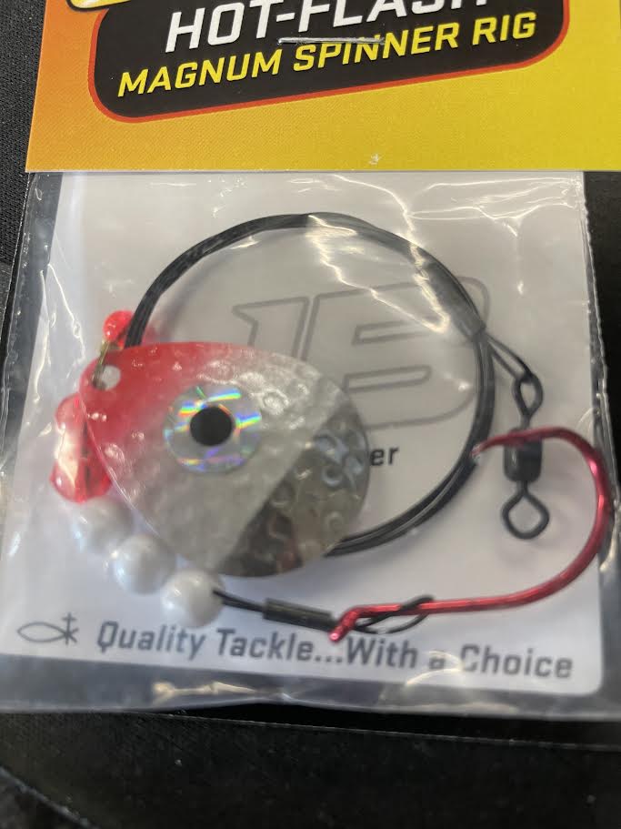 JB Lures Hot Flash Pike Magnum Spinner Rigs