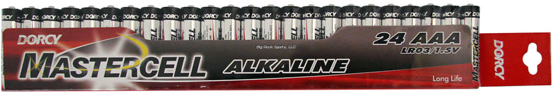 Dorcy Mastercell AAA Alkaline Batteries in 24-Pack