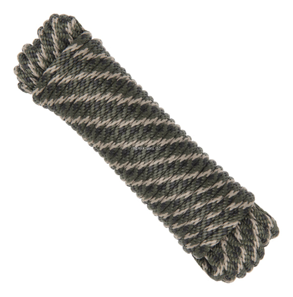 Allen 5909 Pp Multifilament Solid Braided Rope 1/4, 50 Foot
