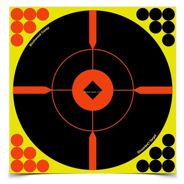 Birchwood Casey Shoot NC 12" Crosshair Bull's-eye Target - 5 targets