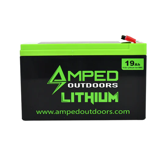 AMPED 19Ah Lithium Battery (14.8V NMC) with Charger