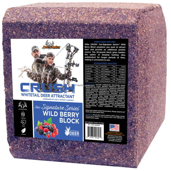Crush Wild Berry, 20lb Block