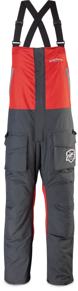 STRIKEMASTER SURFACE BIBS - CHARCOAL RED