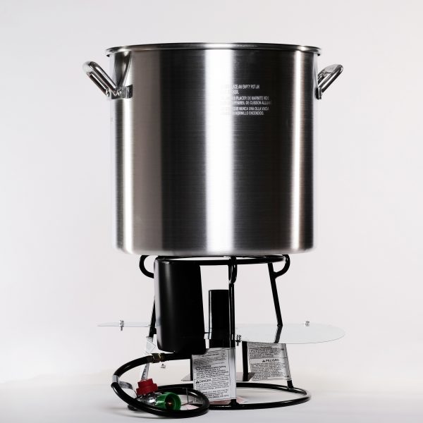 King Kooker 6013N The Sack Pack Crawfish Kit with Single Jet Cooker and 60 Quart Aluminum Pot