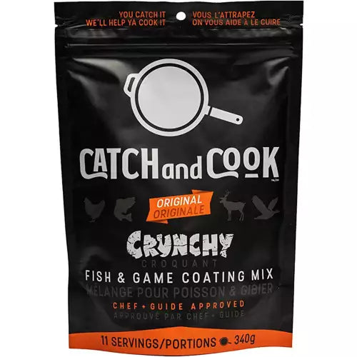 Catch and Cook Fish & Game Coating Mix original crunchy