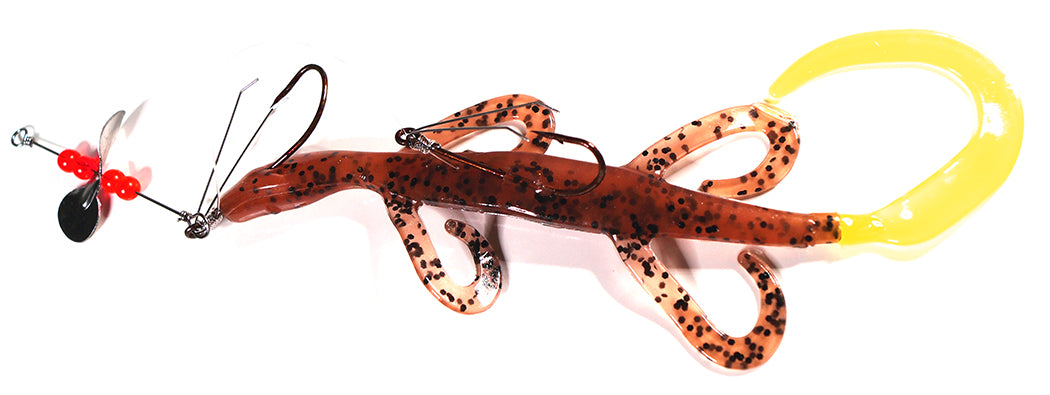 6" Pre-rigged Curl Tail Lizard