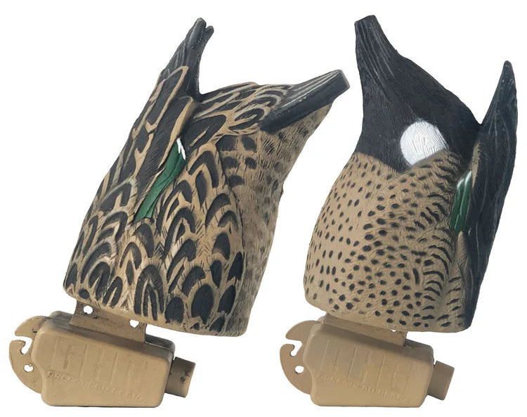 GREEN HEAD GEAR Pro-Grade Blue-Winged TealDecoys - Butt-Up Feeder Pack