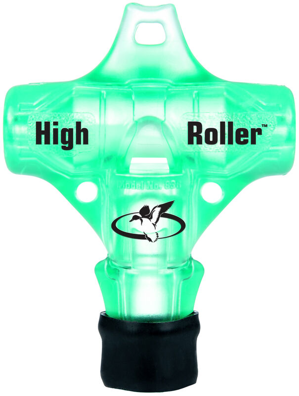 Primos 00838 High Roller Pintail, Mallard & Widgeon Call, Built-In Roller Bar