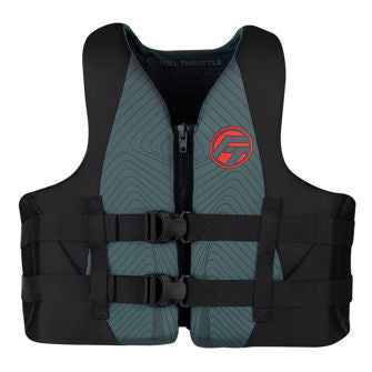 Full Throttle Watersports Absolute Outdoor Adult Rapid-Dry Grey