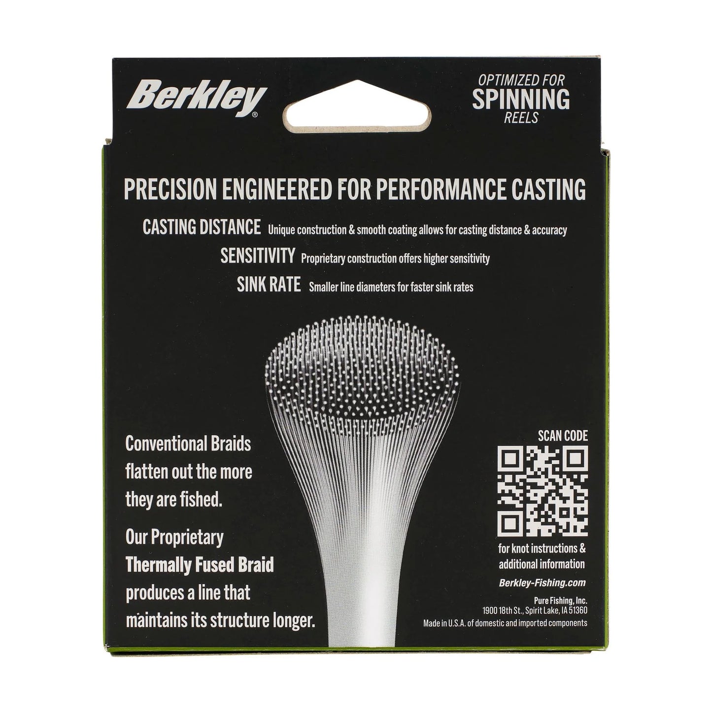 Berkley Forward Thermally Fused Braided Fishing Line
