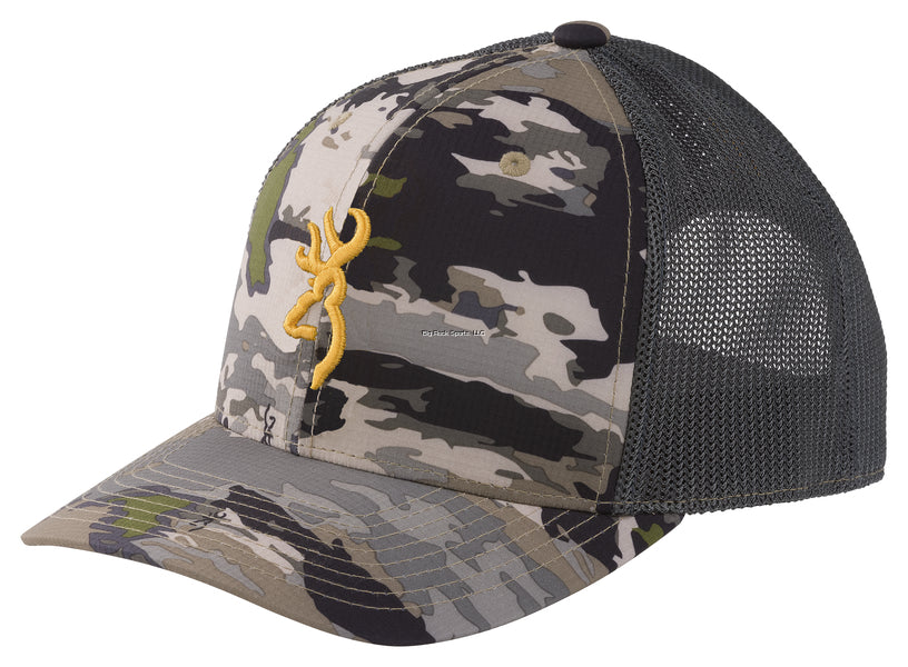 Browning 308295341 Pahvant Pro Hat Flexfit 110 Snap Closure /Mid Profile Ovix Camo Color