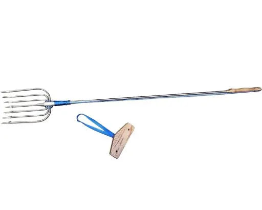 Amish Custom Made Wood Handled Stainless Steel Spear