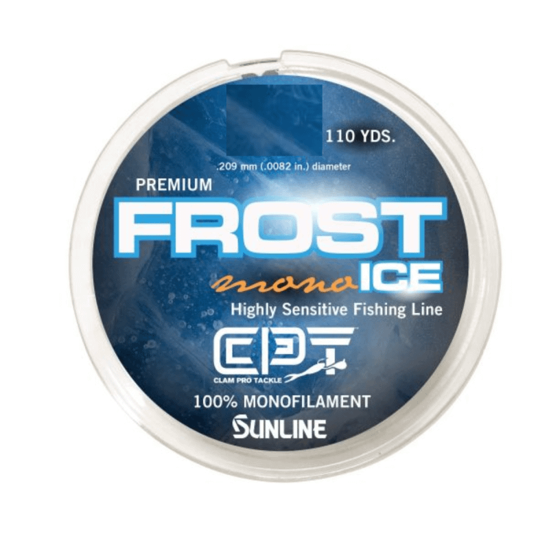 Clam Frost Ice Monofiliment fishing line