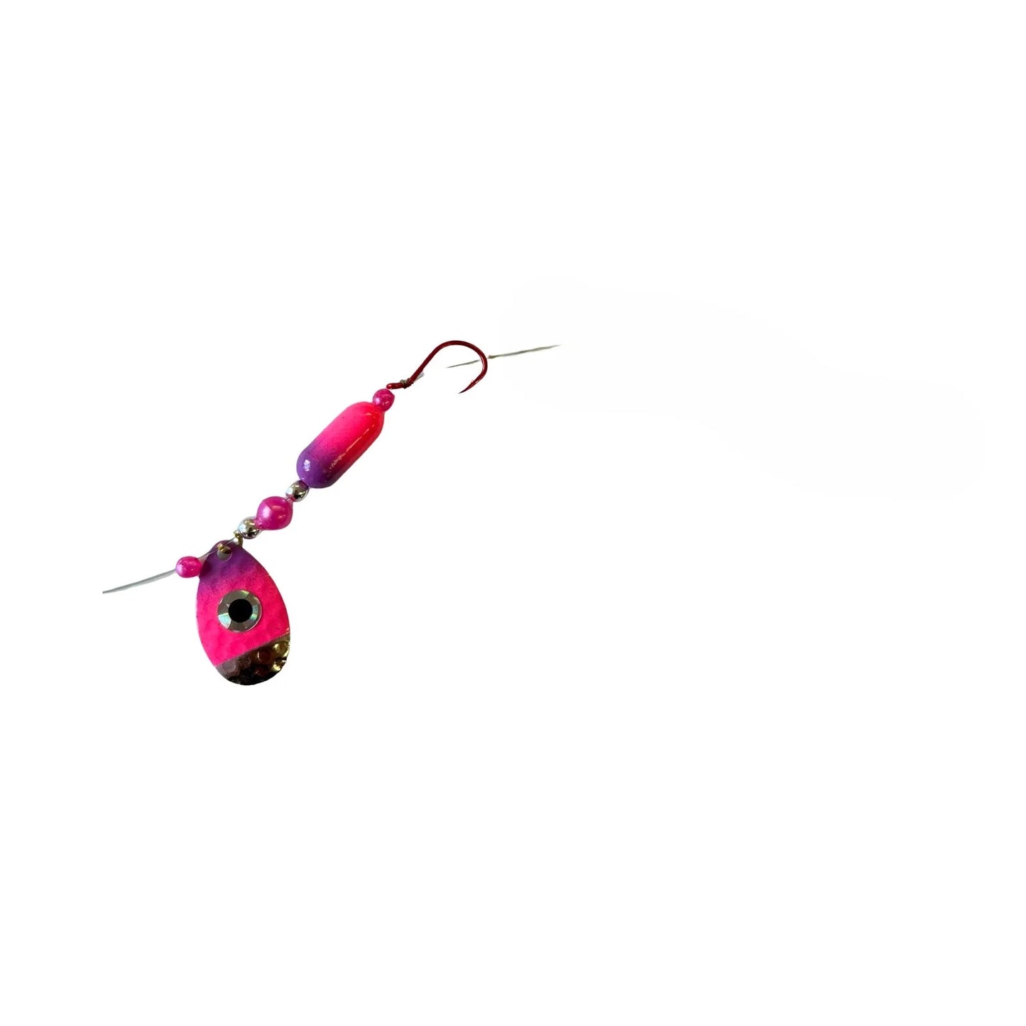 JB LURES HOT FLASH SPIN N FLAOT SPINNER RIG