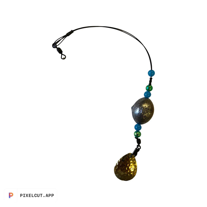 JB LURES SPEARING MINNOW HARNESS AST COLORS