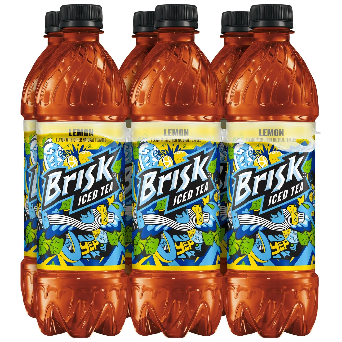 Lipton Brisk Iced Tea, Lemon,