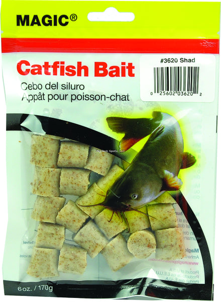 Magic 3620 Catfish Bait 6oz Bag Natural Shad