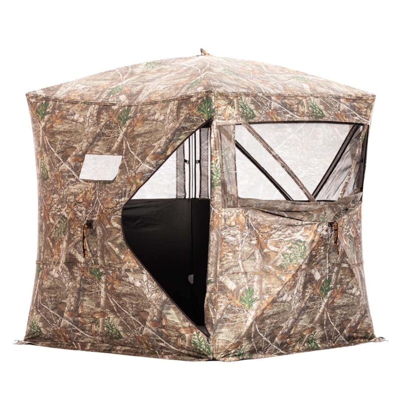 Rhino Blinds RB24 RTE-3 Man 5Hub Realtree Edge