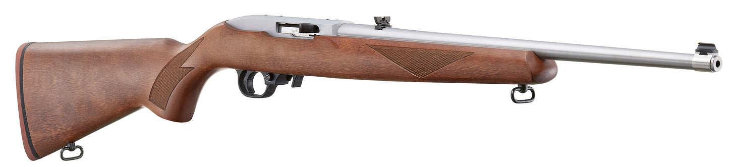 RUGER 10/22 22LR 18.5" WALNUT STAIN 75TH ANNIV