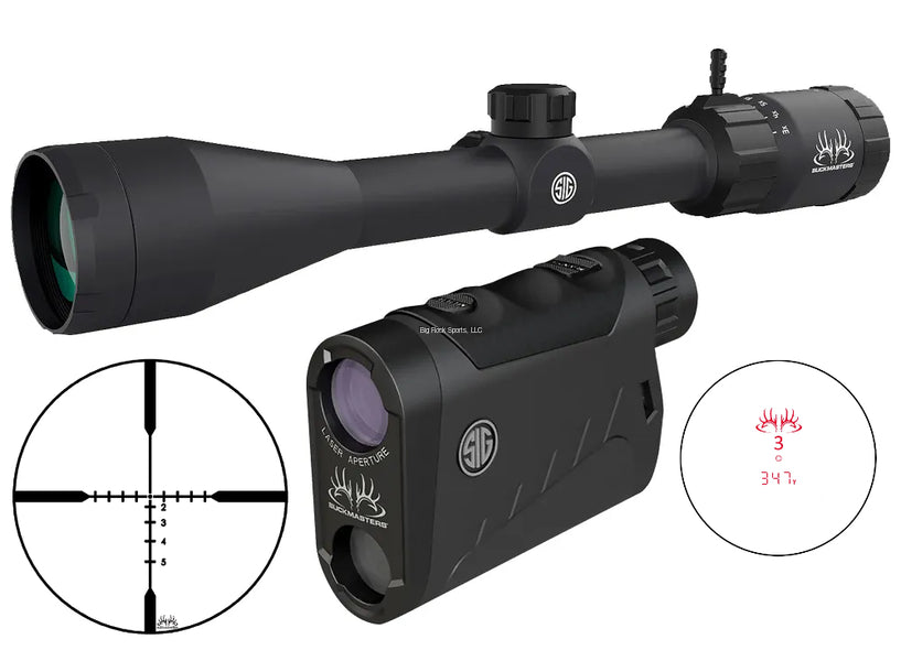 SIG BUCKMASTERS COMBO 1500 LRF & 3-9X50MM SCP