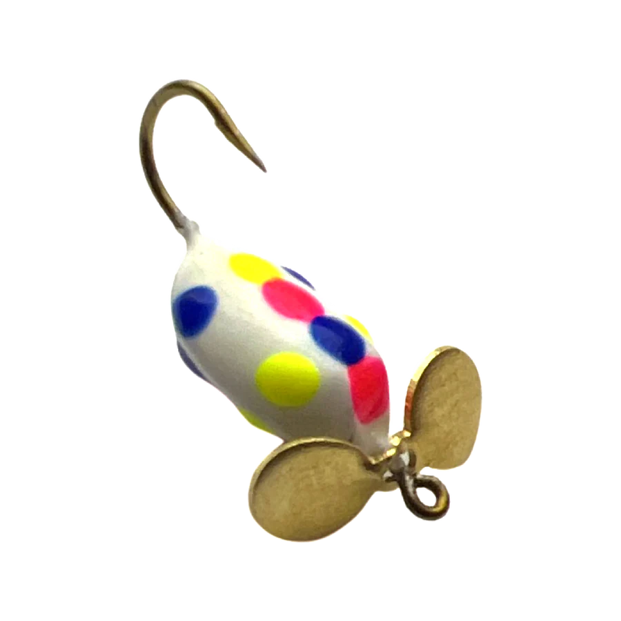 JB LURES SPINDROP TUNGSTEN JIG 1 PER CARD