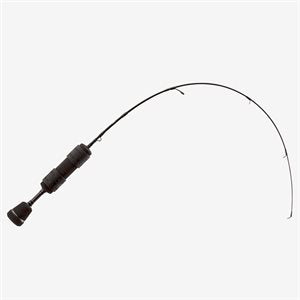 13 Fishing WM2-28M-TH Widow Maker Ice Rod, 28", M, 36T Solid Graphite Blank, Tenn Handle w/Evolve Reel Wraps, Alps Thin Wire Guides