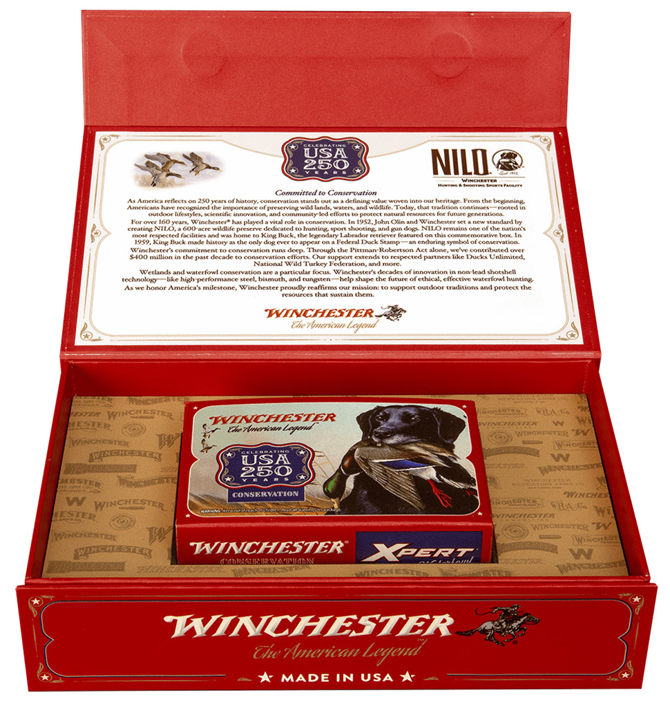 WIN USA 250TH BOX STEEL 12GA 3" 1-1/8OZ #2