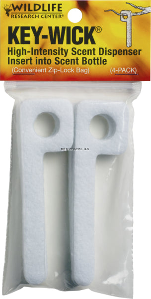 Wildlife Research 375 Key-Wick Scent Dispersal, 4-Pack (116780)