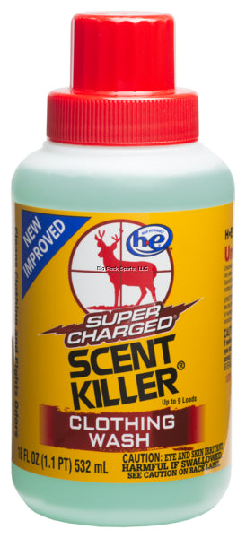 Wildlife Research Scent Killer Liquid Clothing Wash (Super Charged) , 18 FL OZ