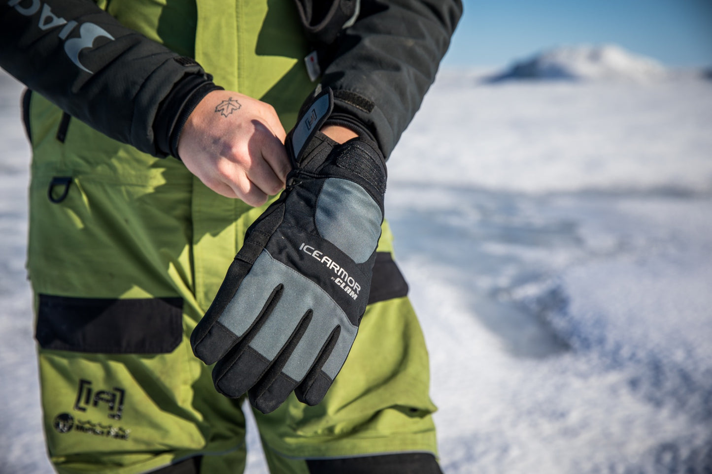 Clam IceArmor by Clam EdgeX Ice Fishing Gloves