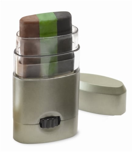 HME HME-CMOFPDS 3 Color Camo Face Paint "Mess Free" Application Stick