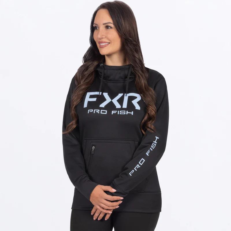 FXR Womens Pro Fish Tech Pullover Hoodie