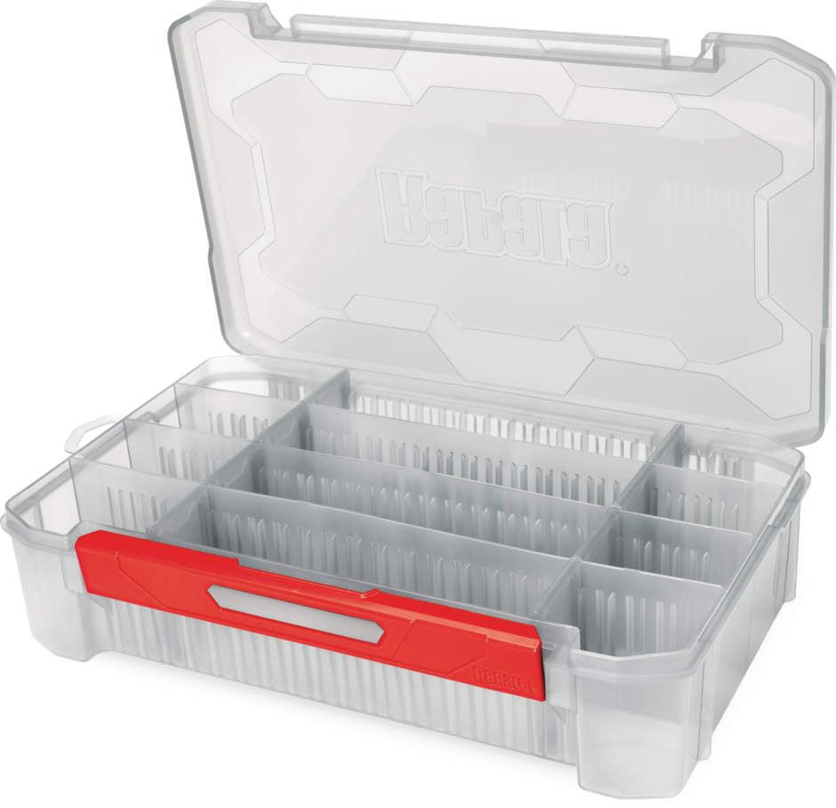 Rapala RTT3700D RapStack 3700 Deep Tackle Tray, Includes Dividers, 14x9x3-1/4