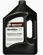 Mercury OptiMax Synthetic Blend 2-Stroke Engine Oil Gallon
