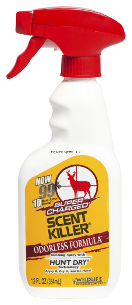 Scent Killer Super Charged Odorless Formula Field Spray