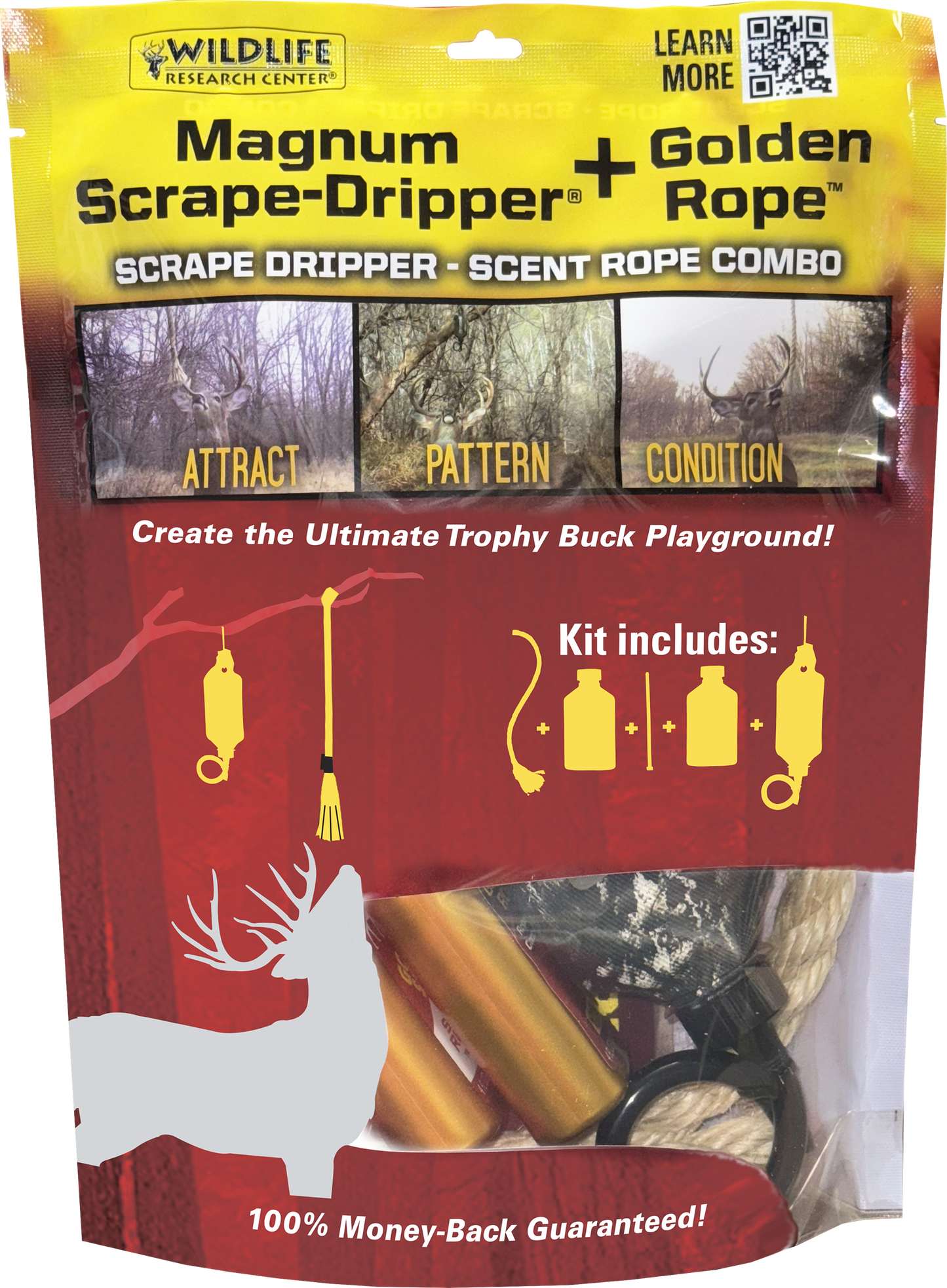 Wildlife Research Golden Rope Scent Rope and Scrape Dripper Combo