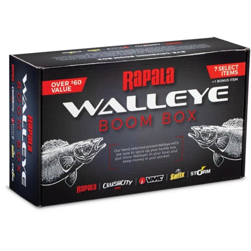 Rapala Boom Box Walleye Lure Kit