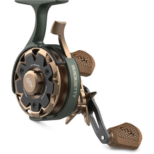 13 Fishing Freefall Trick Shop LTD Inline Ice Fishing Reel