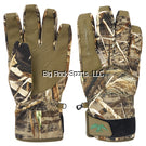 Hot Shot Men's Men's Duck Commander Insulated Waterproof, C40, Odor-X Glove, Realtree Max 5 Camo