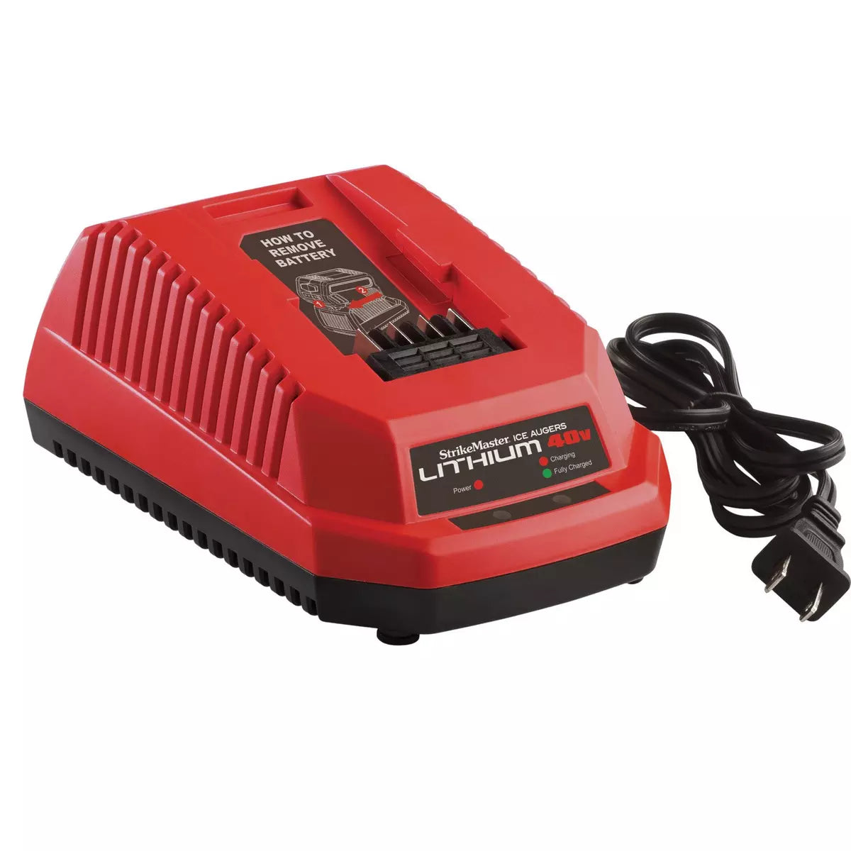 StrikeMaster Maven 40V Electric Ice Auger with (2) Batteries