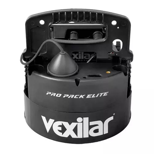 Vexilar FLX-28 ProPack Elite Ice Fishing Flasher with Pro View Ice-Ducer and Lithium Battery