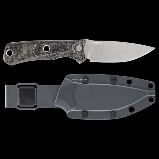 Gerber 1066484 Convoy Fixed Blade Drop Point Knife Blister