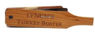 Lynch 112 Turkey Buster Turkey Box Call, 2 Sided Black Poplar/Cedar Realistic Turkey Sounds