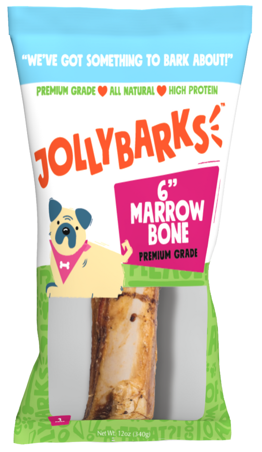 JOLLYBARKS 6" MARROW BONE
