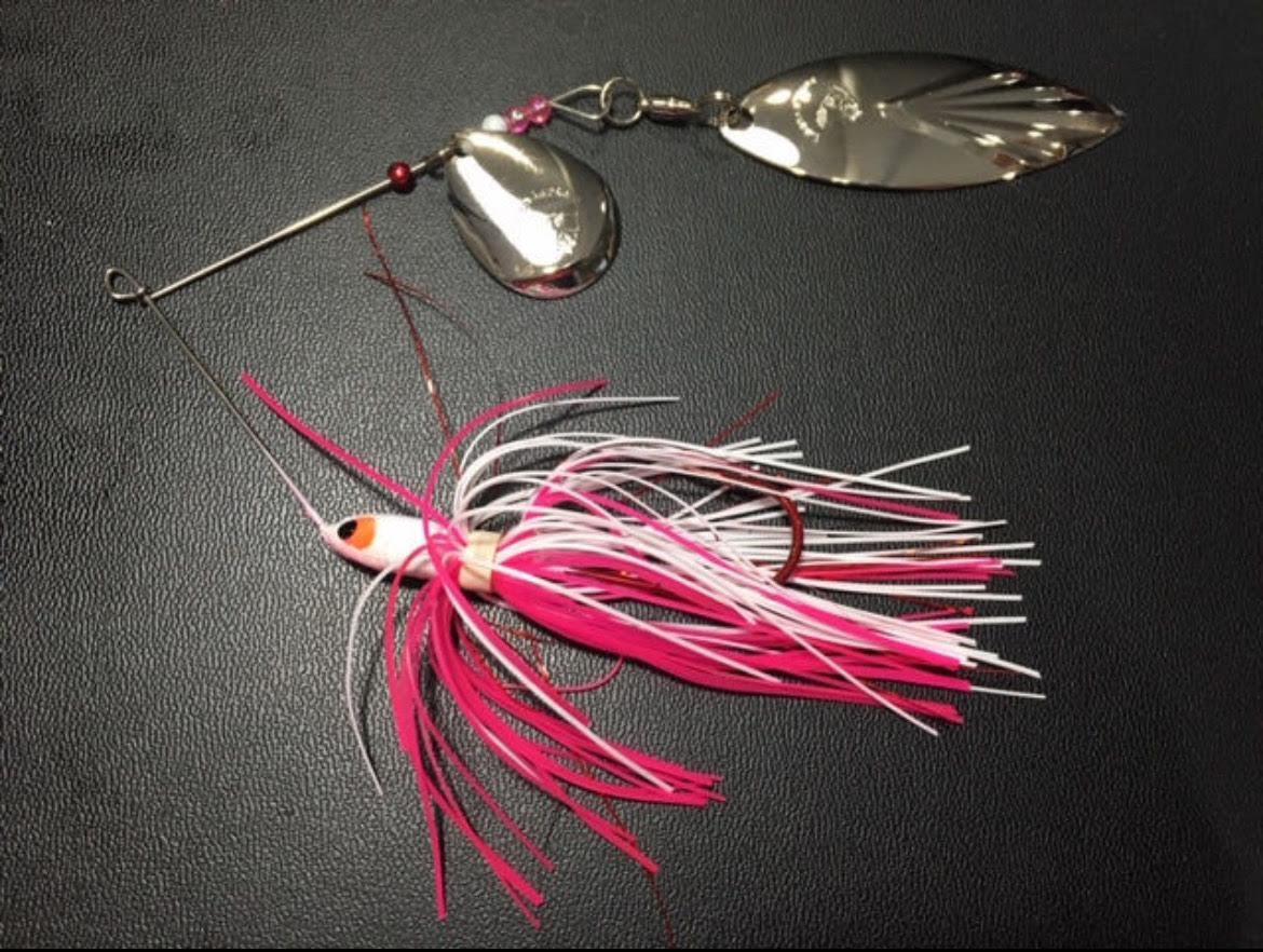 Leena Lures 1/2 oz. - Pro Series Nickel Spinner Baits