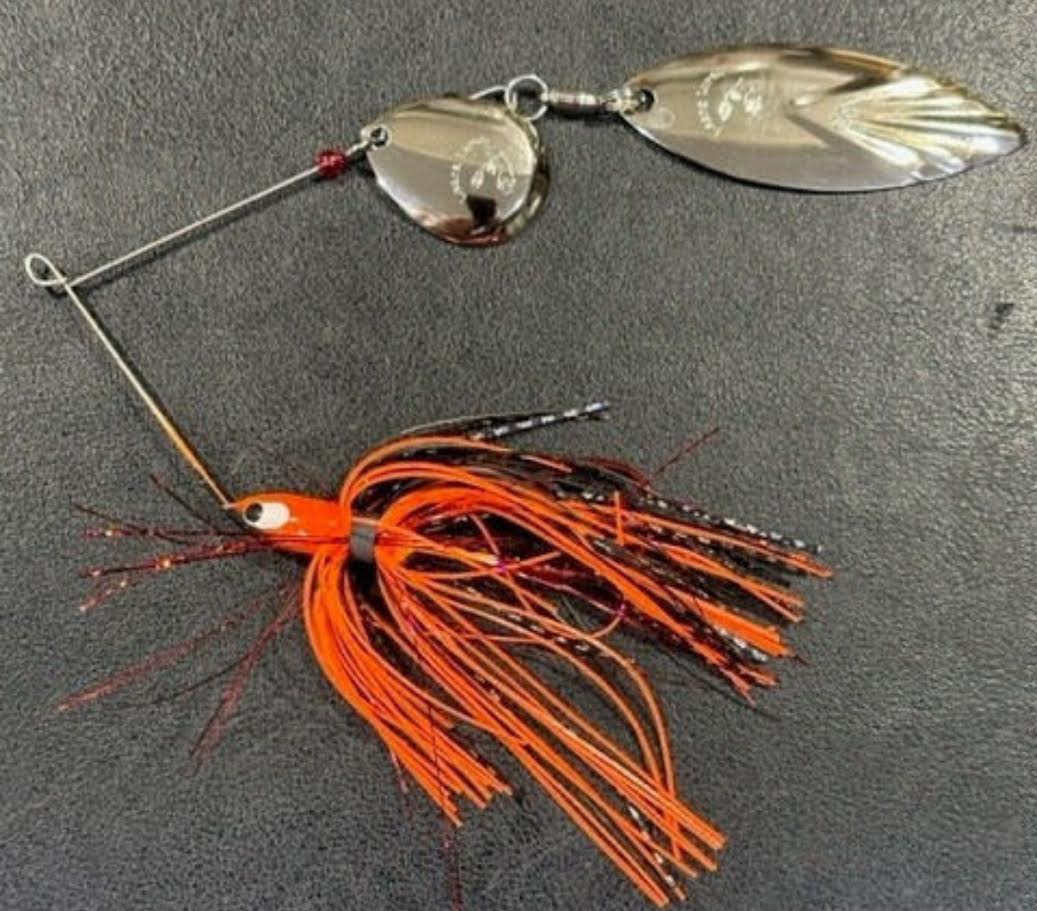 Leena Lures 1/2 oz. - Pro Series Nickel Spinner Baits