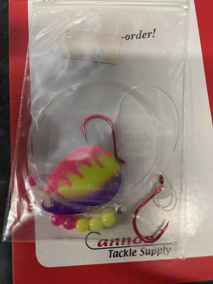 Tommy C's Hot Spins HD 2 Hook Spinner Harnesses